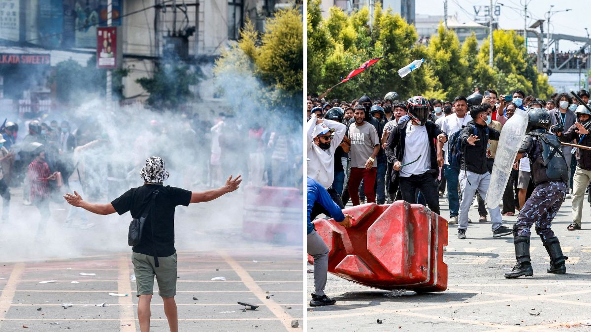 What precisely set off the Gen Z protests in Baneshwar, Kathmandu, in response to social media prohibitions and corruption in Nepal?